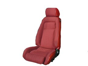 U637, 87-89 Mustang GT Coupe Front Buckets and Rear Bench Seat Upholstery Set