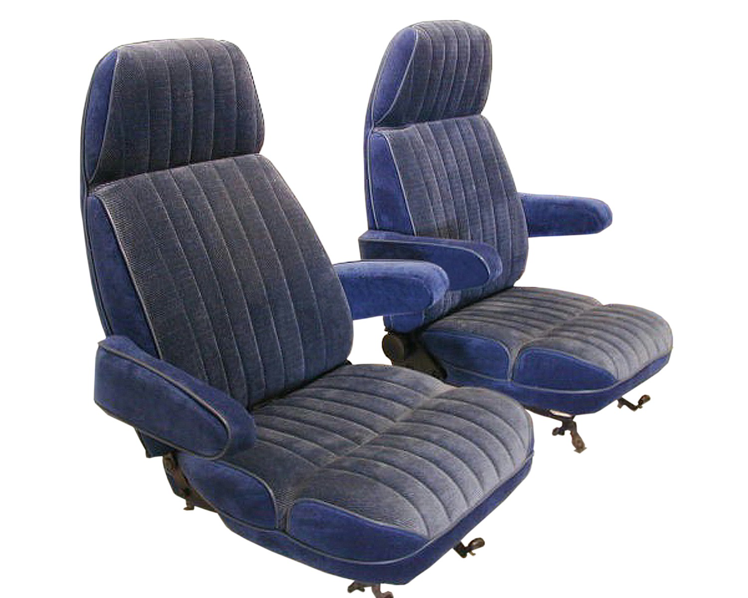 U91, 81-91 Suburban Silverado Front Buckets, Split Center Bench and Rear Bench Set