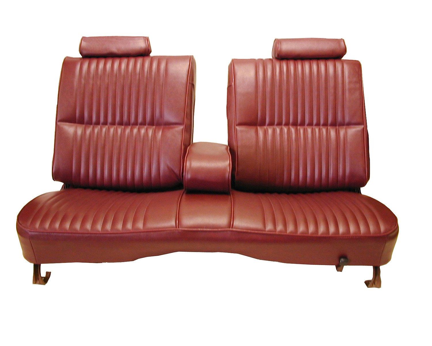 U2002, 78-80 El Camino Bench 50/50 Split Back, Center Arm Rest & Head Rests