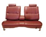 U2002, 78-80 El Camino Bench 50/50 Split Back, Center Arm Rest & Head Rests