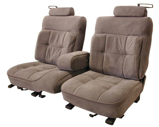 U209, 81-87 El Camino Split Front w/Luxury Lumbar Cushion & Head Rests