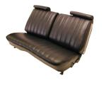 U2102, 73-77 El Camino Split Back Bench w/Head Rests