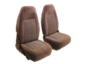 U187, 87-91 Blazer K5 Front Buckets and Rear Bench Upholstery Set