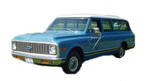 73-91 Suburban Products - ABS Plastic Headliners