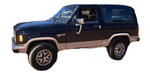 82-04 Ranger Truck Products - ABS Plastic Headliners, Sunvisors