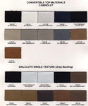 Cabriolet and Sailcloth Vinyl Samples