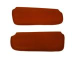 SV131, 82-92 Camaro Solid Roof Sunvisors with Set Screw