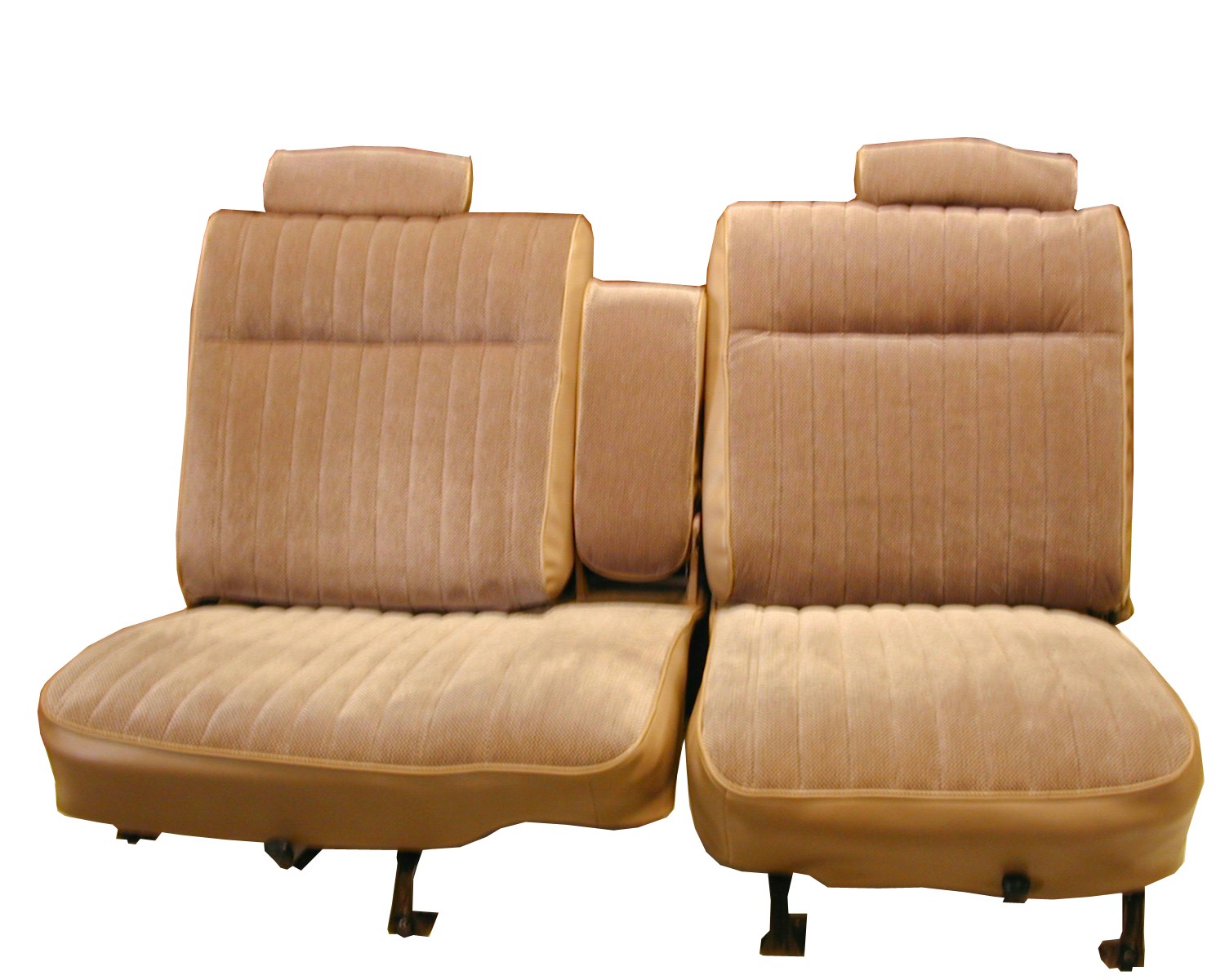 U2003, 81-87 El Camino Bench 55/45 Split Seat w/Center Arm Rest & Head Rests