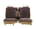U2005, 78-80 El Camino Bench 50/50 Split Seat w/Dual Center Arm Rest & Head Rests