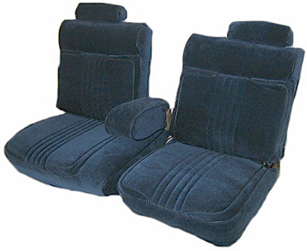 U2106, 81-87 El Camino Split Back 55/45 w/Arm Rest & Head Rests