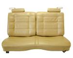U211, 78-80 El Camino  Split Back 50/50 Bench w/Head Rests