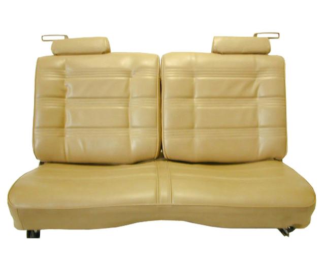 U211, 78-80 El Camino  Split Back 50/50 Bench w/Head Rests