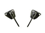 BRKT78-Chr, 78-88 Monte Carlo Hard Top Sunvisor Brackets - Chrome