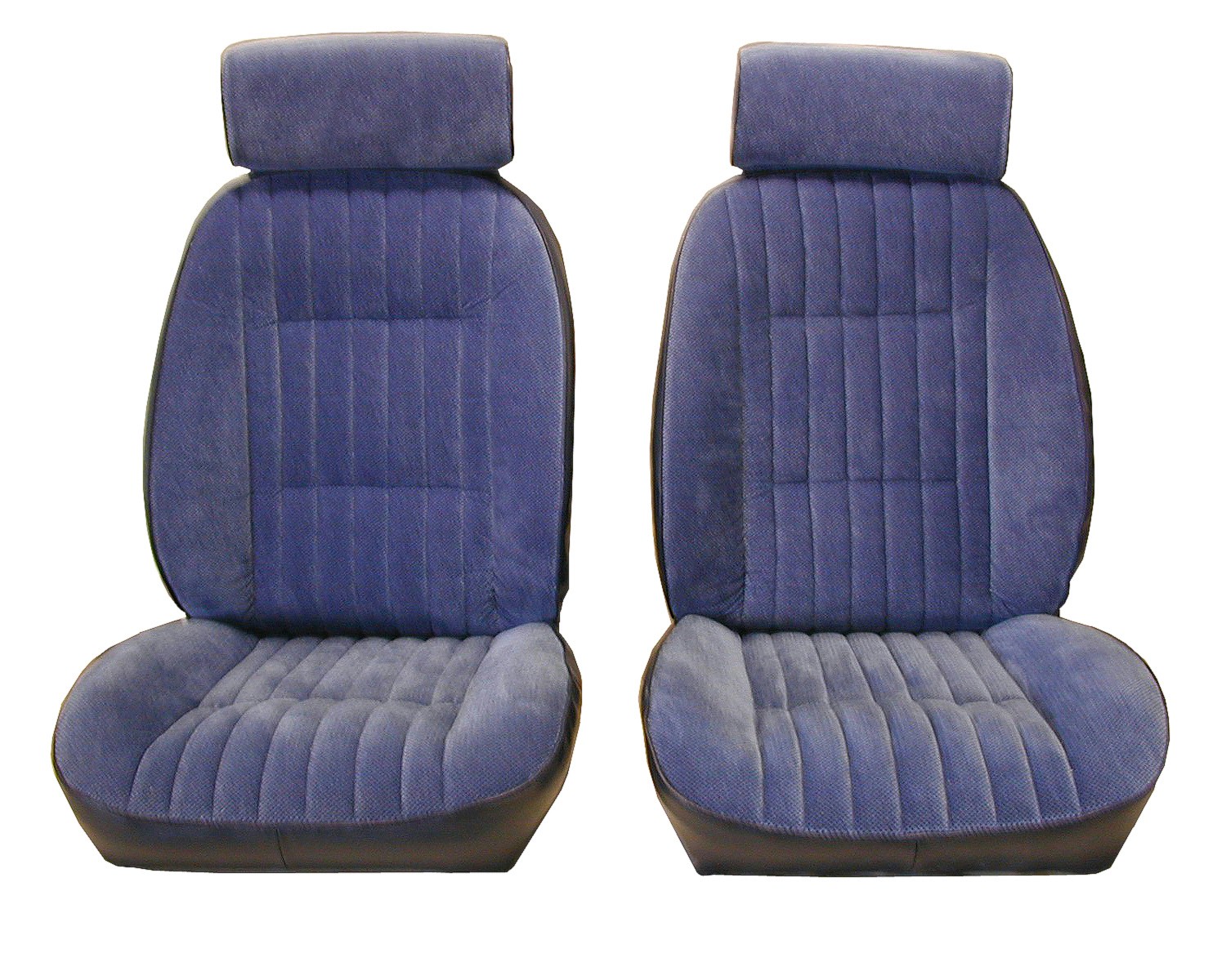 U2006S, 82-87 Monte Carlo European Reclining "G" Buckets w/Head Rests and Rear Bench Seat Upholstery Set