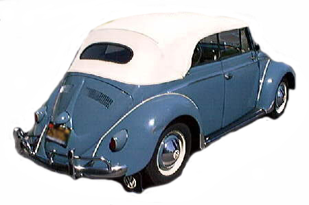 C661, 49-57 VW Beetle Convertible Top