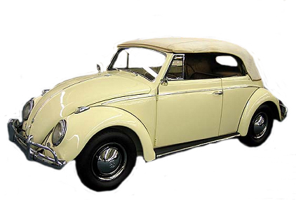 C662, 58-62 VW Beetle Convertible Top