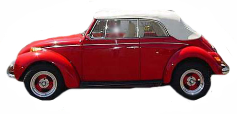 C664, 68-72 VW Beetle Convertible Top