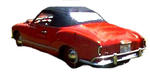 C601, 57-59 Karmann Ghia Convertible Top