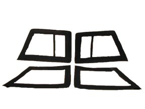 C675SCW, 73-78 Thing Side Curtains (Set of 4) with Front Wind Wings