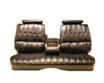 U2101S, 73-77 Regal Split Back w/Arm Rest, Head Rests and Rear Bench Seat Upholstery Set