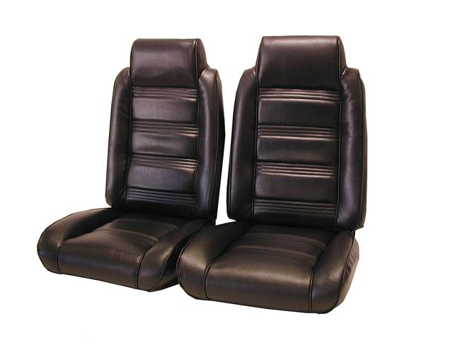 U208S, 78-81 Regal Buckets w/Built in Head Rests and Rear Bench Seat Upholstery Set
