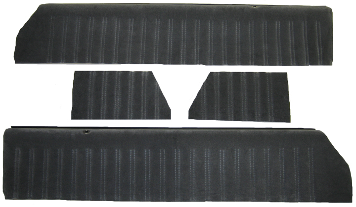 DP85S, 87 Grand National "T" Type Door Panel Set - Includes 2 Front Upper Panels and 2 Rear Panels