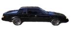 78-88 Regal, Grand National, "T" Type Products - ABS Plastic Headliners, Sunvisors & Brackets