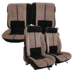 U301, 88-92 Camaro Front Buckets and Rear Seat Upholstery