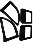 48-52 Willys Jeepster Products - Convertible Top, Side and Rear Curtains, Pads, Boot