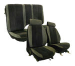 U302, 85-87 Camaro Front Buckets and Rear Seat Upholstery