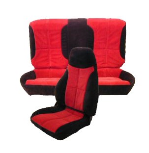 U306, 93-96 Camaro Deluxe Model Front Buckets and Rear Seat Upholstery
