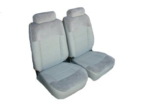 U646, 90-93 Mustang Convertible Standard Model Front Buckets and Rear Bench Seat Upholstery Set