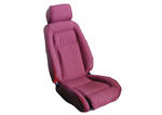 U634-637 Mustang 87-89 Front Bucket Seat Upholstery Set