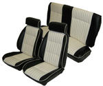 U2007S, 81-87 Monte Carlo 2-Tone Buckets and Rear Bench Seat Upholstery Set