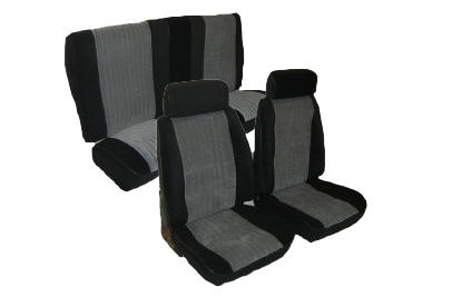 U2008-628HE, 82-88 Grand National Front Buckets and Rear Bench Seat Upholstery Set