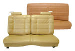 U211S, 78-90 Monte Carlo 50/50 Split Back, Head Rests and Rear Bench Seat Upholstery Set