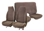 U401, 82-84 Firebird Front Buckets and Rear Seat Upholstery Set