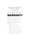 Warranty