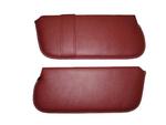 SV430, 85-88 Mustang Sunroof & "T" Top Sunvisor Set with Map Strap