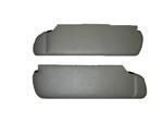 SV434, 87-93 Mustang Convertible Sunvisor Set