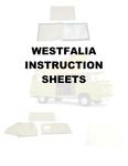 Westfalia Instruction Sheets